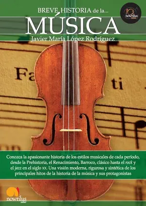 Portada del libro Breve historia de la música