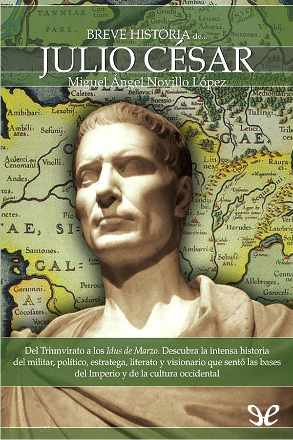Portada del libro Breve historia de Julio Cesar