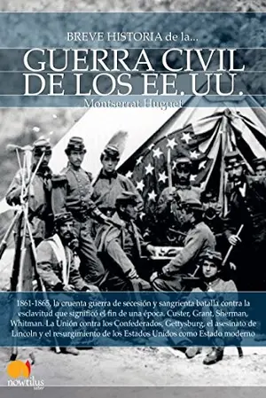 Portada del libro Breve historia de la guerra civil de los Estados Unidos