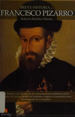 Portada del libro Breve historia de Francisco Pizarro